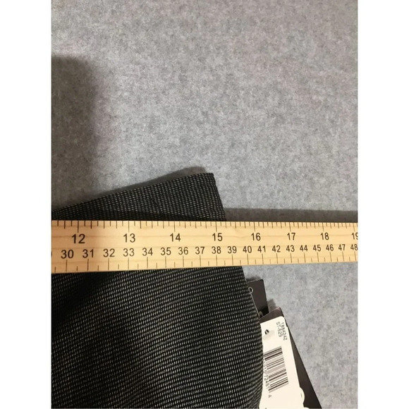 NWT Briggs Petite Trouser Pant Grey Straight Leg Career Work Office Contemporary - Picture 3 of 6